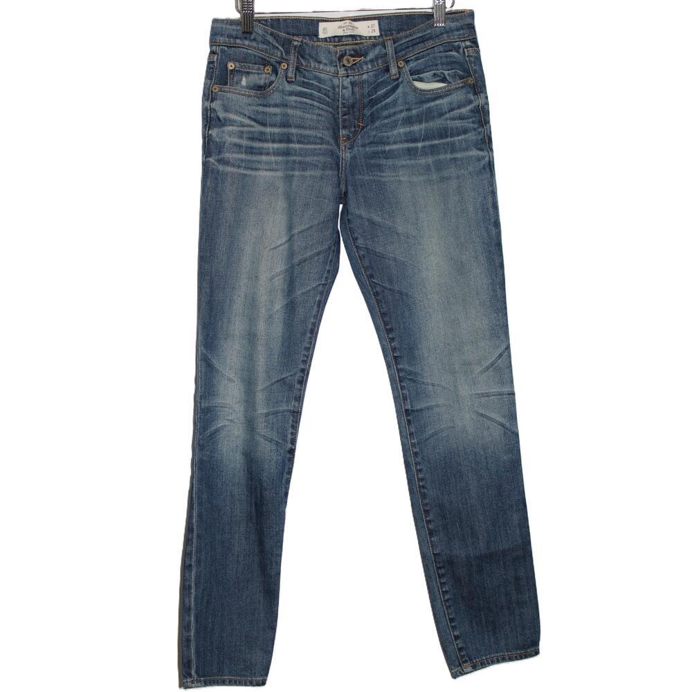 Womens Abercrombie & Fitch Perfect Stretch Brett Denim Jeans Size 4 S, W27 x L29